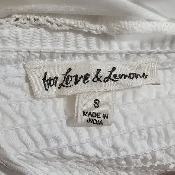 ❌️SOLD❌️ For Love And Lemons Meadow Mini Dress - Picture 3 of 3